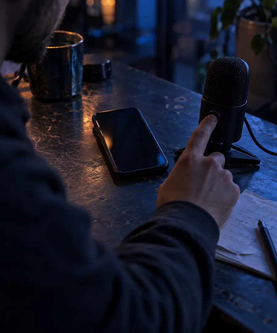 Note de voix off pour iPhone non modifiée